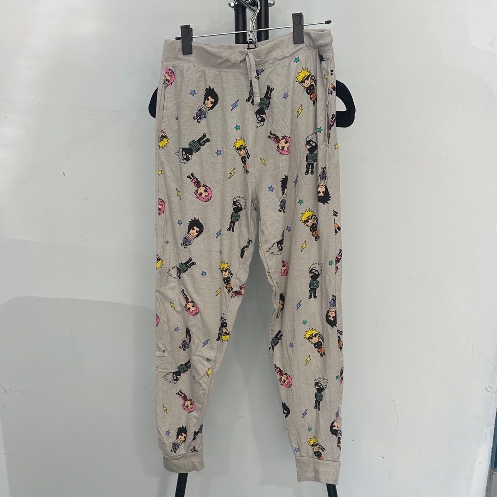 NWOT Men’s Naruto Printed Jogger Pajama Pants